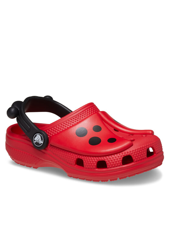 Crocs Iešļūcenes Crocs Classic Iam Ladybug Clog T 210016 Sarkans