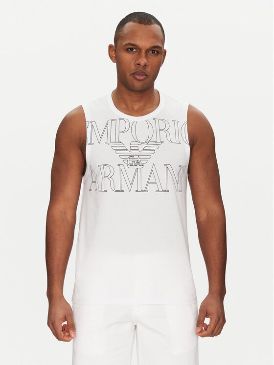 Emporio Armani Underwear Emporio Armani Underwear Majica brez rokavov EM000572 AF12326 U0002 Bela Regular Fit