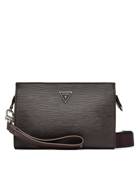 Guess Мъжка чантичка Guess HMMIPW P6257 Кафяв