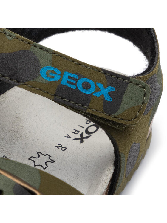 Geox Sandály Geox B Sand. Chalki B. A B922QA 000CE C3009 M Zelená