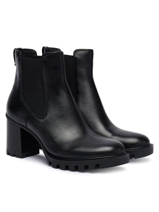 Tamaris Polokozačky Tamaris 1-25371-45 Černá