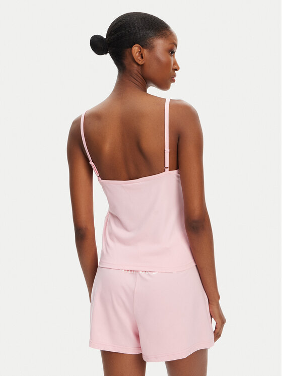 Juicy Couture Juicy Couture Топ Dream Of Vest JCLCT125505 Рожевий Slim Fit