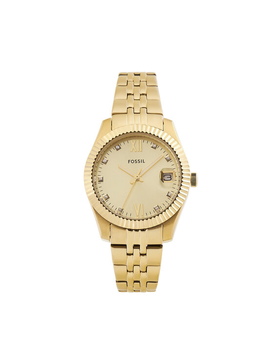 Fossil Pulkstenis Fossil Scarlette ES5338 Zelta