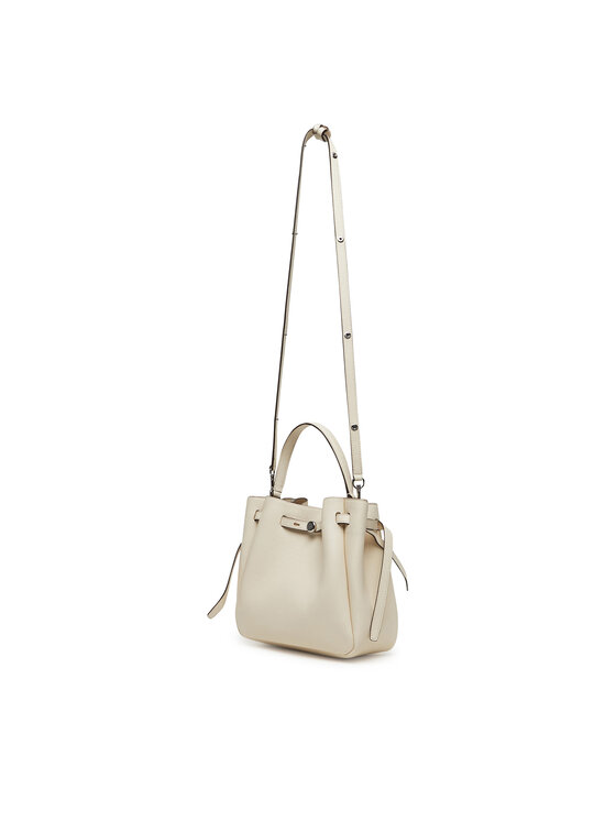 Tory Burch Táska Tory Burch Romy Bucket Bag 166982 Krém
