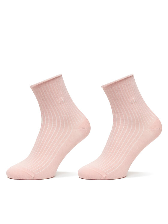 Calvin Klein Skarpety długie Calvin Klein 701229681 Różowy