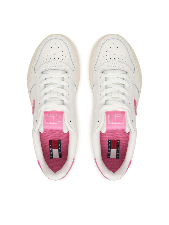 Tommy Jeans Zapatillas Tommy Jeans Tjw Basket Flatform EN0EN02981 Blanco