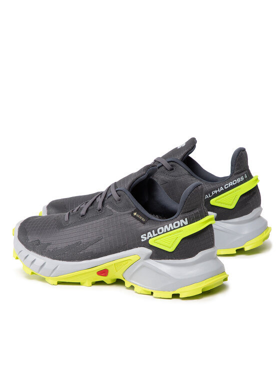 Salomon Παπούτσια για Τρέξιμο Salomon Alphacross 4 Gtx GORE-TEX 470667 26 V0 Γκρι