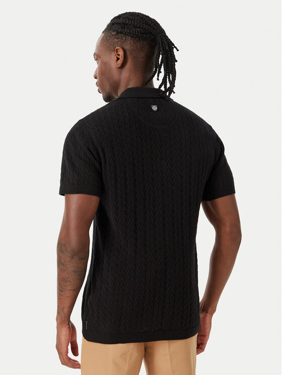 Beverly Hills Polo Club Beverly Hills Polo Club Camisa M7608-HR Negro Regular Fit
