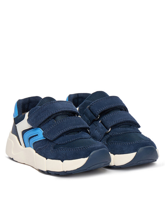 Geox Sneakersy Geox B Flexyper Mini Boy B656GC 01422 CF44D S Tmavomodrá