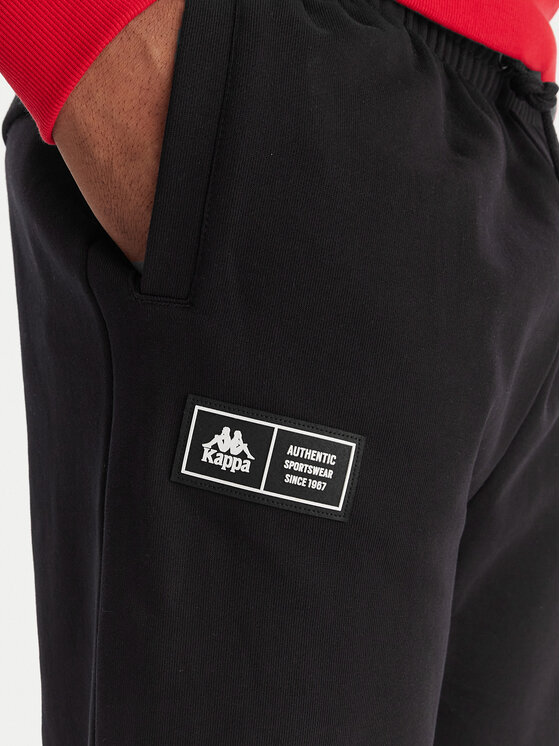 Kappa Kappa Donji dio trenerke Olmos 311M2TW Crna Regular Fit