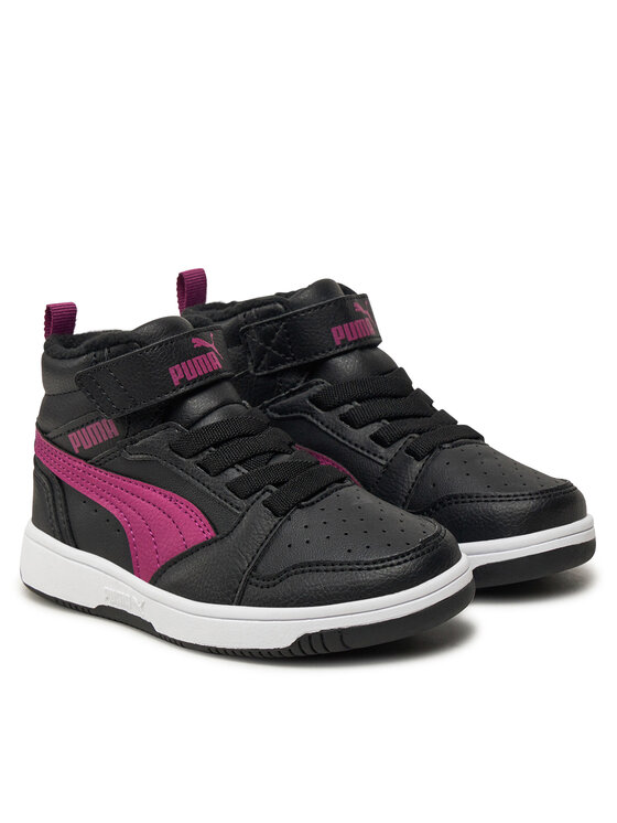 Puma Снікерcи Puma Rebound V6 Mid Wtr Ac+ Ps 307979 04 Чорний