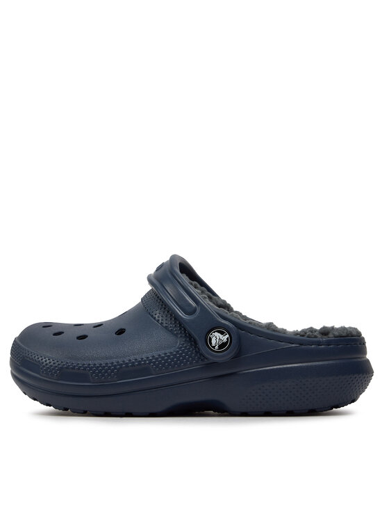 Crocs Klapki Crocs Classic Lined Clog 203591 Granatowy