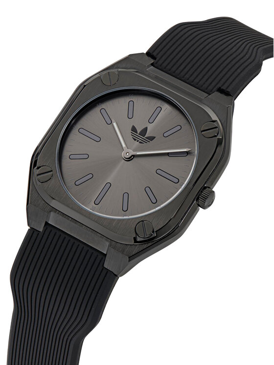 adidas Hodinky adidas City Tech Thin AOFH24503 Čierna