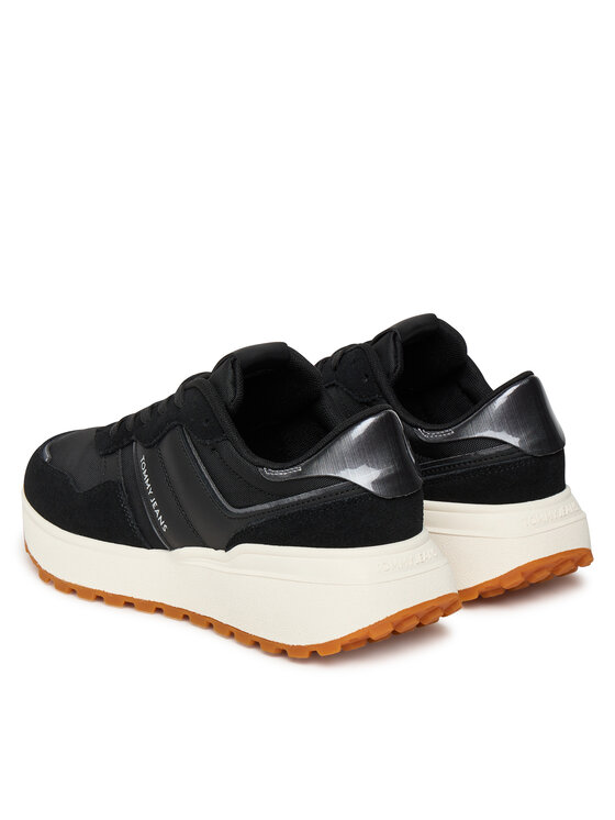 Tommy Jeans Sneakersy Tommy Jeans Tjw Cleated Runner EN0EN02861 Černá