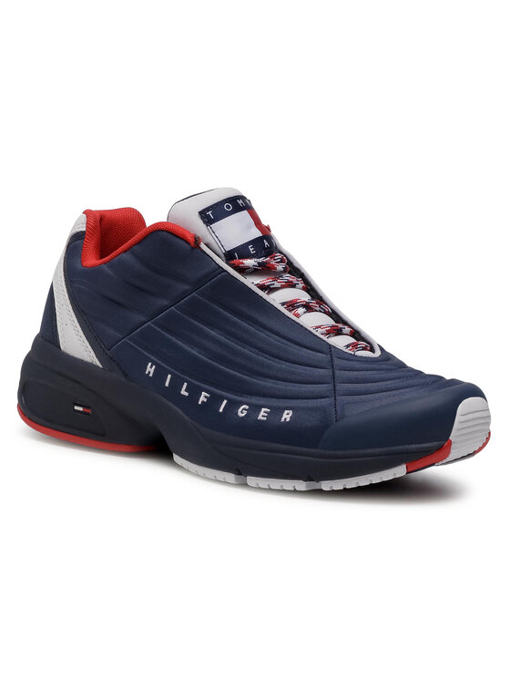 Sneakers Tommy Jeans Heritage Mix Sneaker EM0EM00585 Bleumarin