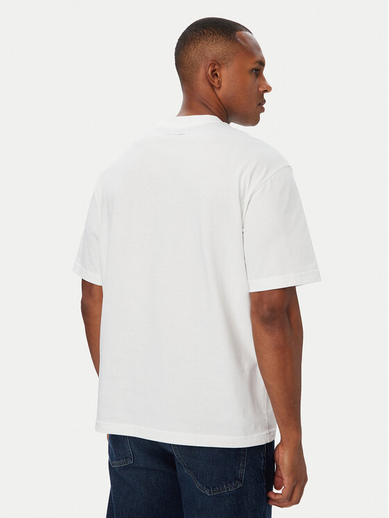 Calvin Klein Jeans Calvin Klein Jeans Camiseta Seasonal Graphic LV04RH813G Blanco Relaxed Fit