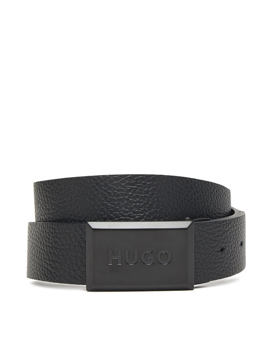HUGO Мъжки колан HUGO 50555040 Черен
