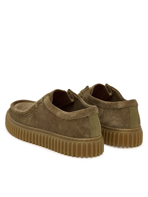 Clarks Туфлі Clarks Torhill Lo 26187378 Хакі