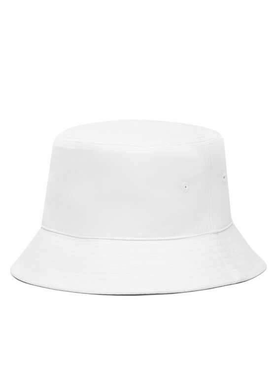 Calvin Klein Pălărie Calvin Klein Monologo Embroidery Bucket Hat LV04G5020G Alb