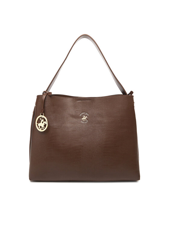 Beverly Hills Polo Club Kabelka Beverly Hills Polo Club BHPC-W-04-A23 Hnědá