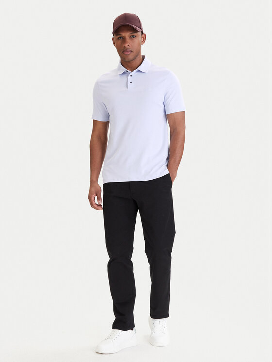 Calvin Klein Calvin Klein Polo LV04LB276G Blanco Regular Fit