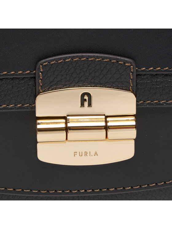 Furla Дамска чанта Furla Club 2 S Crossbody 26 WB00920-BX0053-O6000-1007 Черен