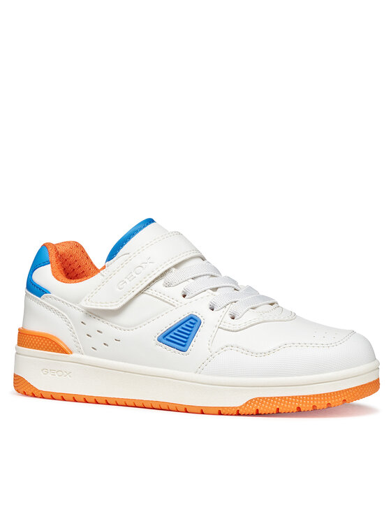 Geox Snīkeri Geox J Washiba Boy J65LQA 054FU C0422 M Balts