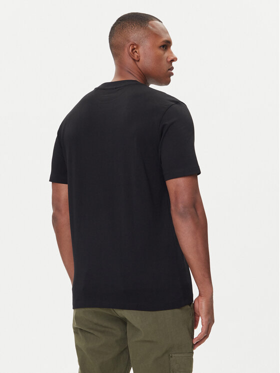 HUGO HUGO Camiseta Delastio 50546867 Negro Regular Fit