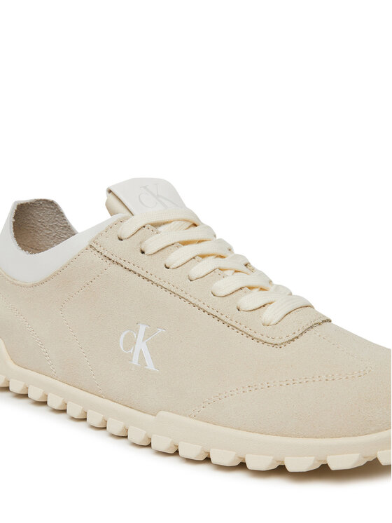 Calvin Klein Jeans Laisvalaikio batai Calvin Klein Jeans Low Profile Runner Mg Sue YW0YW01898 Smėlio