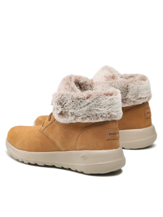 Skechers Trzewiki Skechers Plush Dreams 144042/CSNT Brązowy