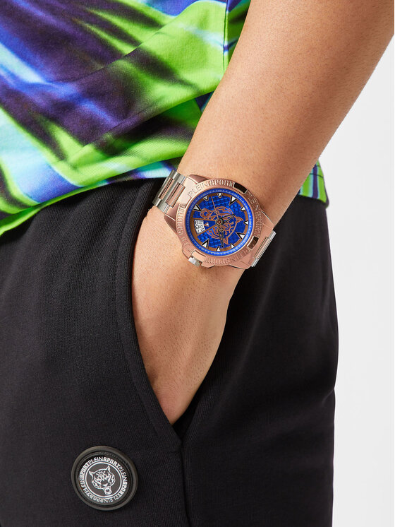 Plein Sport Годинник Plein Sport Touchdown PSFBA1223 Золотий