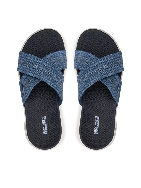 Skechers Шльопанці Skechers Go Walk Flex Sandal-Impressed 141420/NVY Cиній