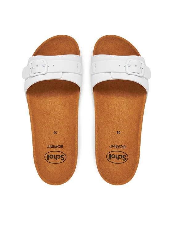 Scholl Natikači Scholl Ginni Wide MF31999 Bela
