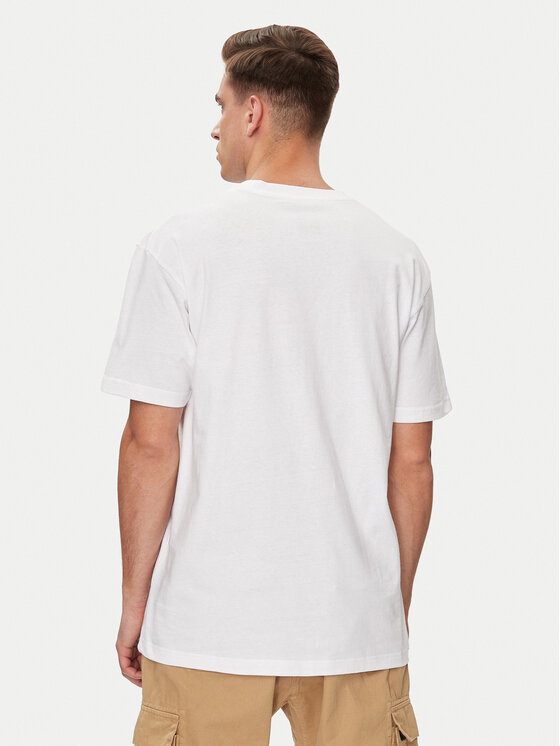 DC Shoes DC Shoes Футболка Star Hss ADYZT05373 Білий Relaxed Fit