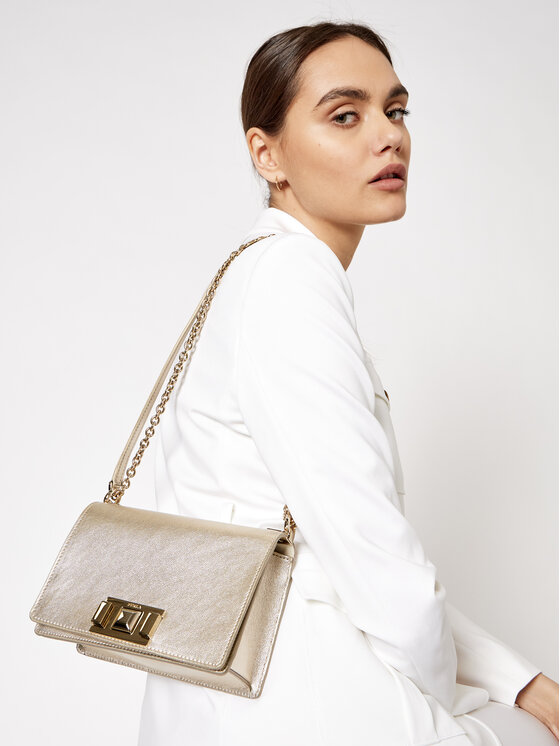 Furla Ročna torba Furla Mimi' Mini Crossbody BVA6NMB-A.0047-H8000-1-20-RO-B Zlata