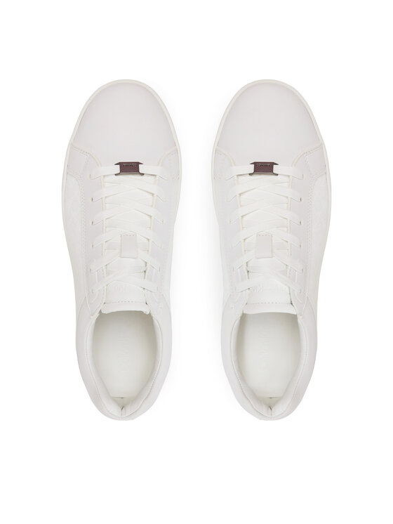 Calvin Klein Сникърси Calvin Klein Low Top Lace Up Nb Mono HM0HM01768 Бял