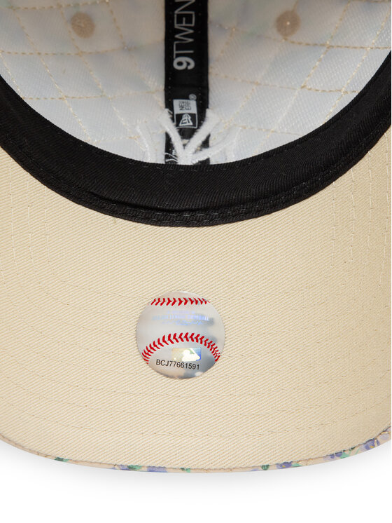 New Era Šiltovka New Era New York Yankees Floral Quilt 9Twenty 60595367 Béžová