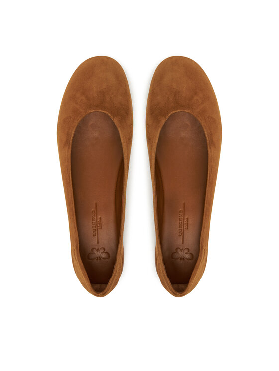 Weekend Max Mara Ballerine Weekend Max Mara Todisuede 2525526074600 Marrone