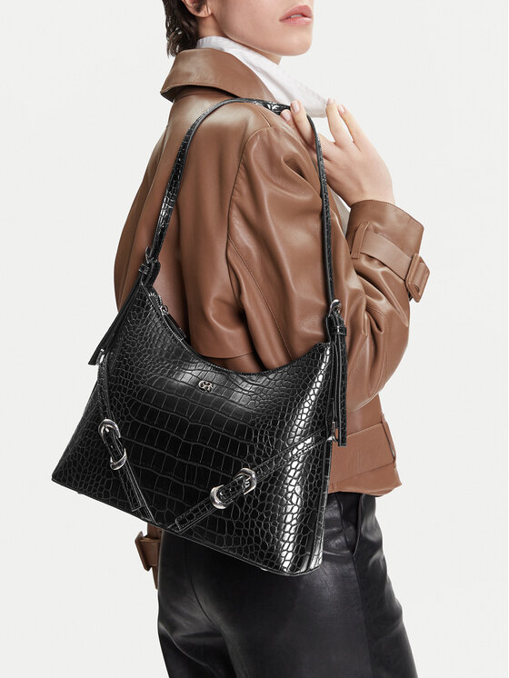 GINO ROSSI Kabelka Gino Rossi CEO-ASALA-KQ30A Černá