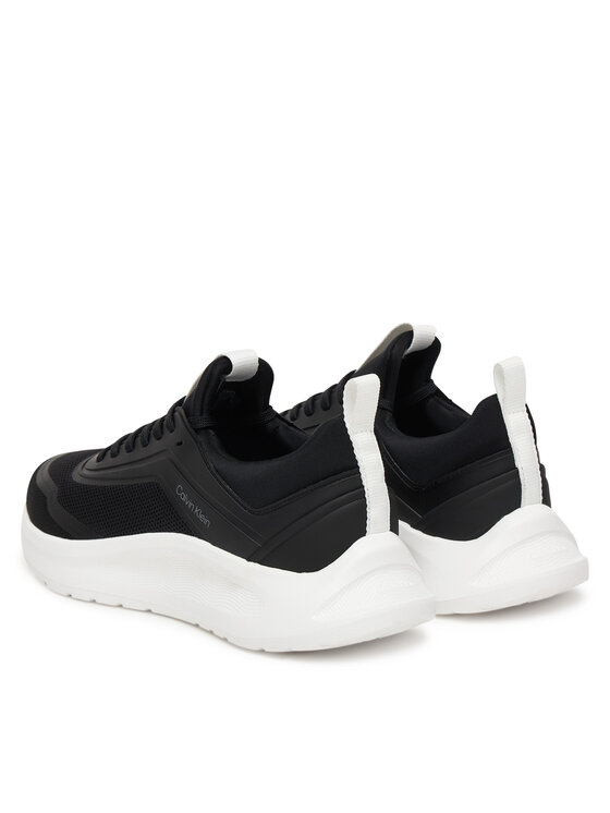 Calvin Klein Сникърси Calvin Klein Light Eva Run Sock Mesh Lycra HW0HW03023 Черен