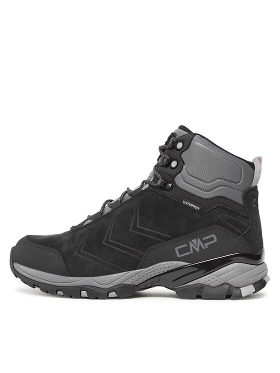 CMP Трекінгові черевики CMP Melnick Mid WP 3Q18587 Чорний