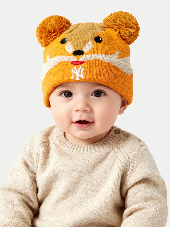 New Era Шапкa New Era Tod Animal Pom 60565309 Оранжевий