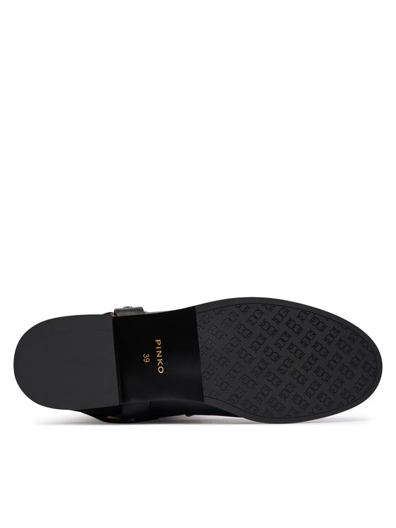 PINKO Чоботи PINKO Cheval 01 SD0583P001 Чорний
