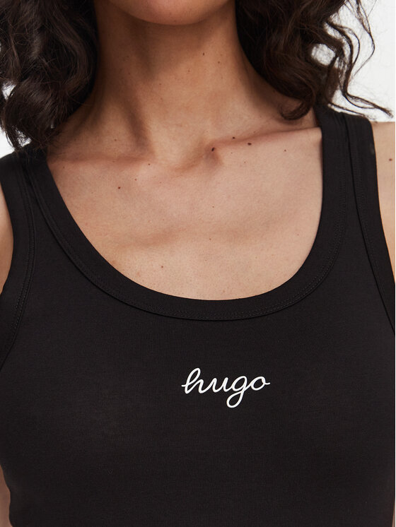 HUGO HUGO Top Damatank 50572293 Negro Extra Slim Fit