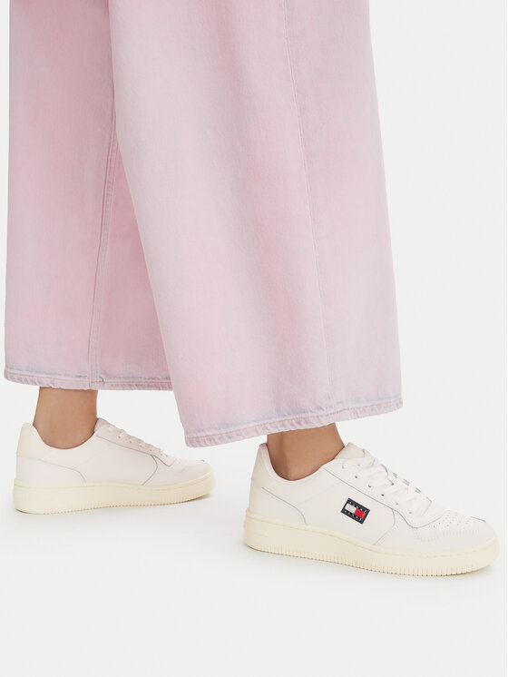 Tommy Jeans Sportcipők Tommy Jeans Tjw Basket EN0EN02980 Fehér