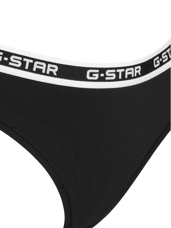 G-STAR G-Star Raw Conjunto de bragas brasileñas D29459 Negro