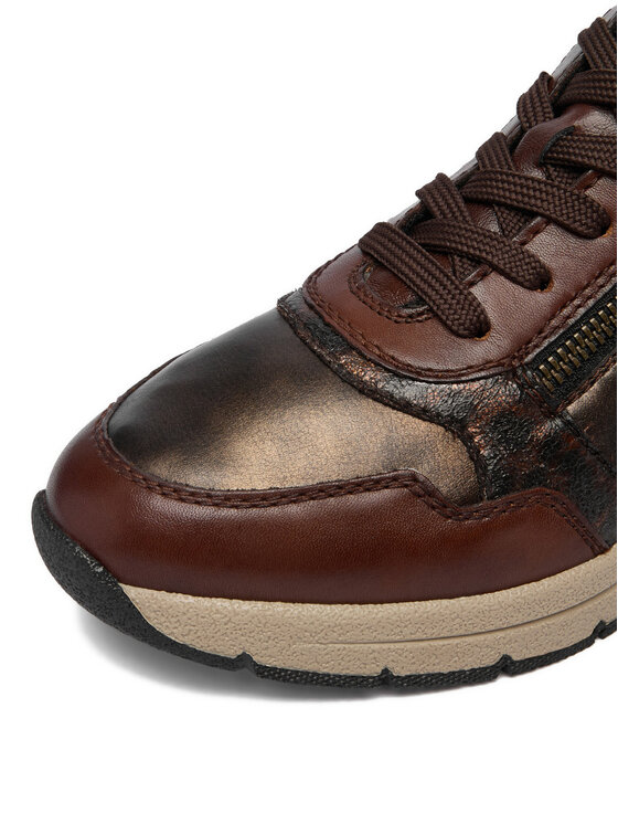 Rieker Sneakersy Rieker CEO-N9301-27 Brązowy ciemny