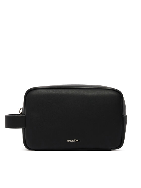 Calvin Klein Несесер Calvin Klein Raised Dopp Kit LV04D1227G Черен