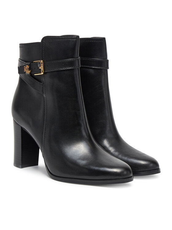 LAUREN RALPH LAUREN Členková obuv LAUREN RALPH LAUREN 802974474001 Čierna