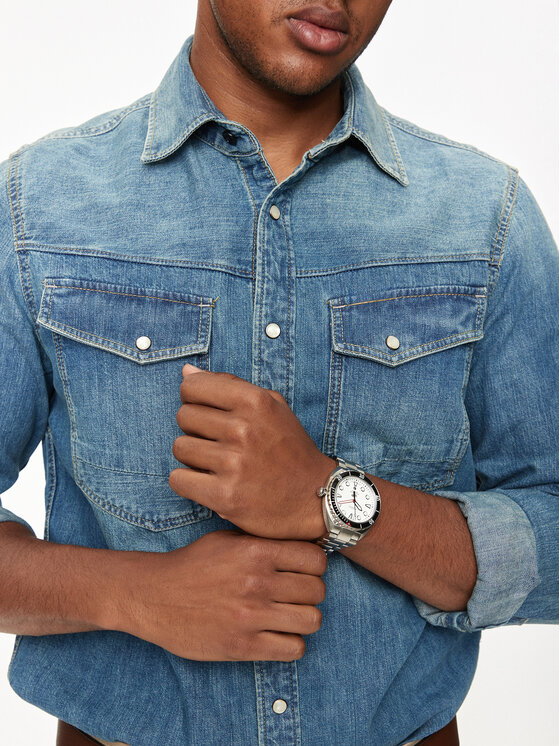 Fossil Годинник Fossil Neutra Chrono FS6063 Коричневий